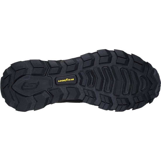 Skechers Max Protect Assembly Textil Herren Schwarz Wander Schuhe - Image 2