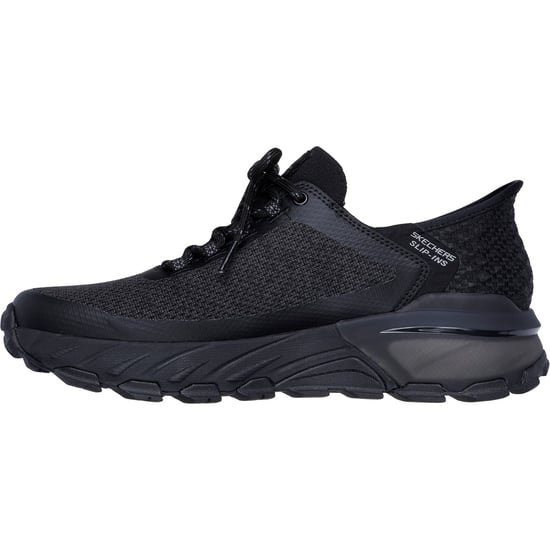 Skechers Max Protect Assembly Textil Herren Schwarz Wander Schuhe - Image 4