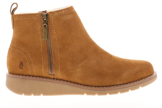 Hush Puppies Maddy Wide Wildleder Damen Graue Stiefel - Image 2