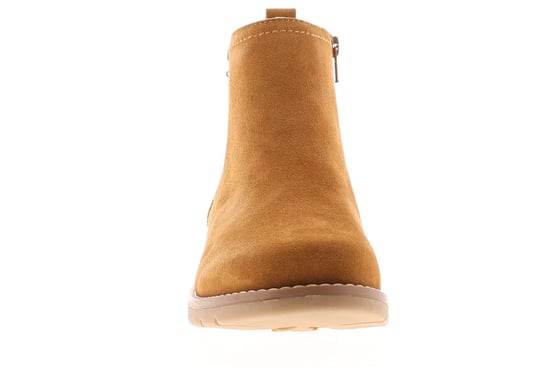 Hush Puppies Maddy Wide Wildleder Damen Graue Stiefel - Image 3