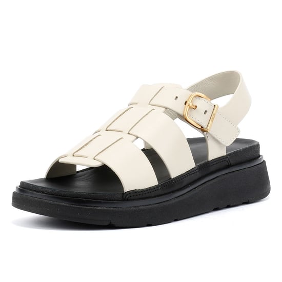 FitFlop GEN-FF Fischerleder Damen Sandalen Paris Beige - Image 3