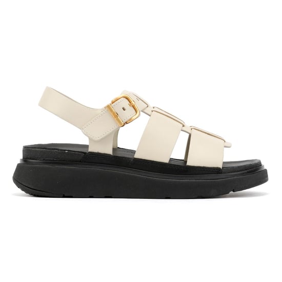 FitFlop GEN-FF Fischerleder Damen Sandalen Paris Beige - Image 5