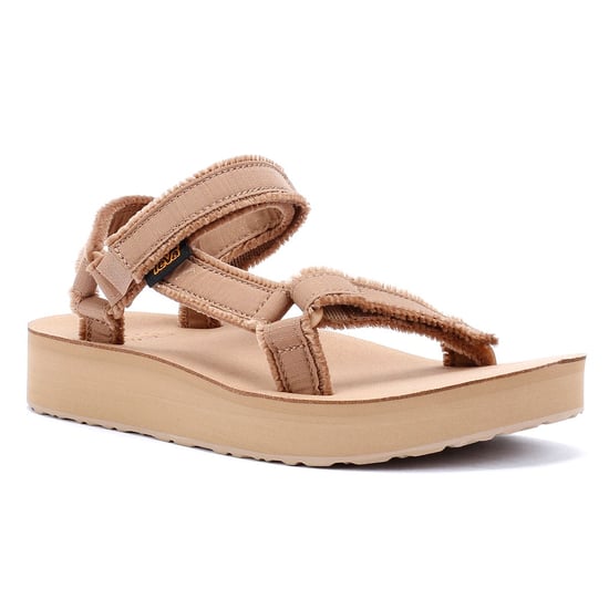 Teva Midform Universal Canvas Damen Sandalen Tigers Eye - Image 2