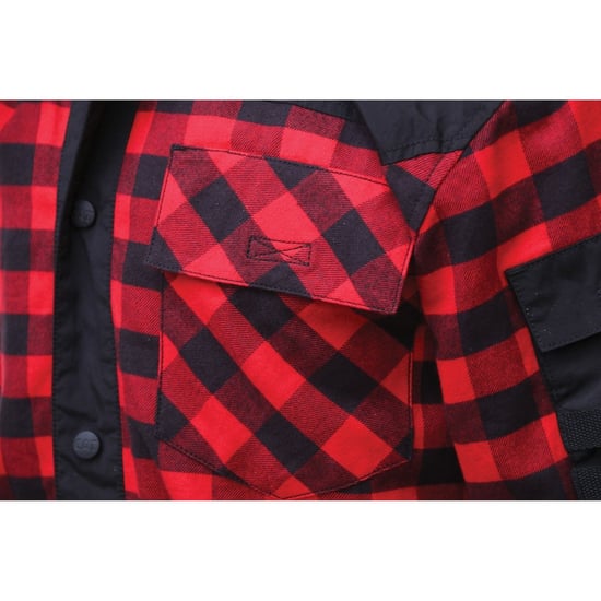 Caterpillar Sequoia Herren Rot Fleecejacke - Image 4