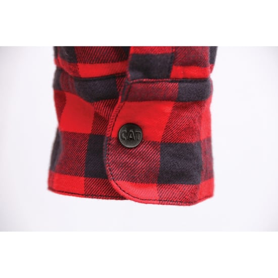 Caterpillar Sequoia Herren Rot Fleecejacke - Image 5