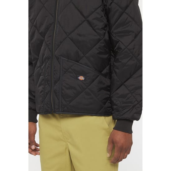 Dickies Diamond Herren Schwarze Steppjacke - Image 5