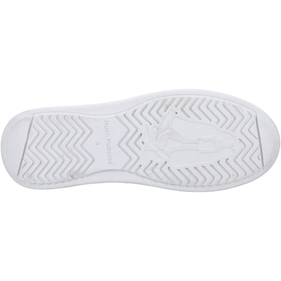 Hush Puppies Camille Leder Damen Schwarz Turnschuhe - Image 3
