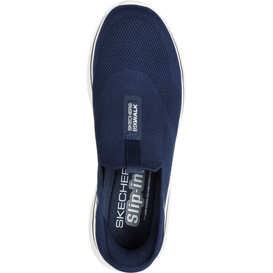 Skechers Slip-ins: GO WALK 7 - Easy On 2 Mesh Herrenschuhe in Marineblau - Image 3