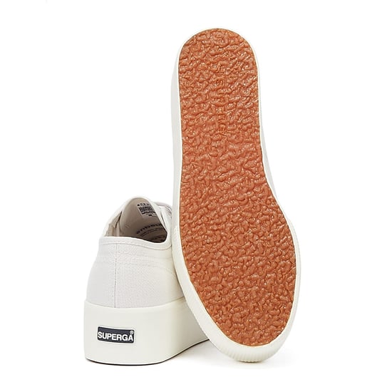 Superga Classic Flatforms 2790 Damen Grau Turnschuhe - Image 4