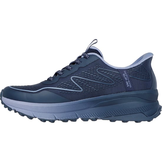 Skechers Switch Back Mist Textil Damen Wanderungen Schuhe Navy - Image 4