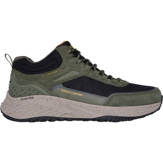 Skechers Bounder Rse Leder Herren Oliv/Schwarz Wanderschuhe - Image 5