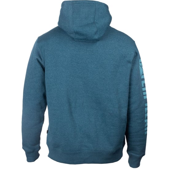 Caterpillar Markenbanner Baumwoll-Herren Kapuzenpullover Blau - Image 5