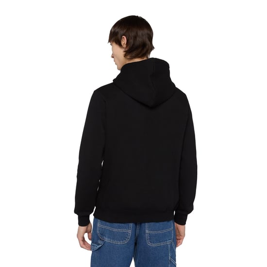 Dickies Icon Logo Polyester Unisex Erwachsenen Schwarzer Kapuzenpullover - Image 2