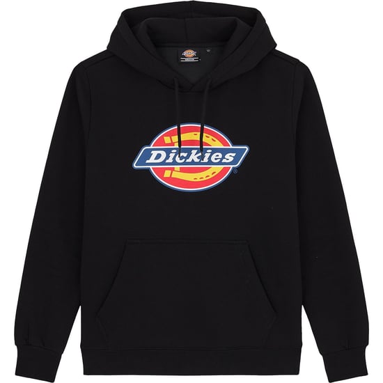 Dickies Icon Logo Polyester Unisex Erwachsenen Schwarzer Kapuzenpullover - Image 4
