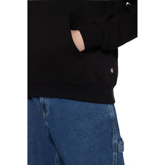 Dickies Icon Logo Polyester Unisex Erwachsenen Schwarzer Kapuzenpullover - Image 6