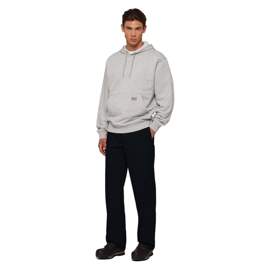 Dickies Everyday Fleece Baumwoll Herren Grau Kapuzensweatshirt - Image 3