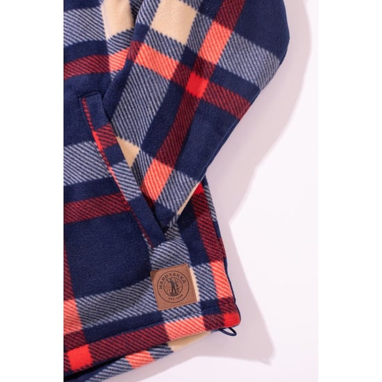 Hard Yakka CHECK ZOODIE Damen Sweatshirt Blau - Image 4