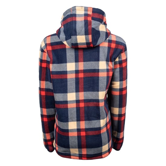 Hard Yakka CHECK ZOODIE Damen Sweatshirt Blau - Image 6