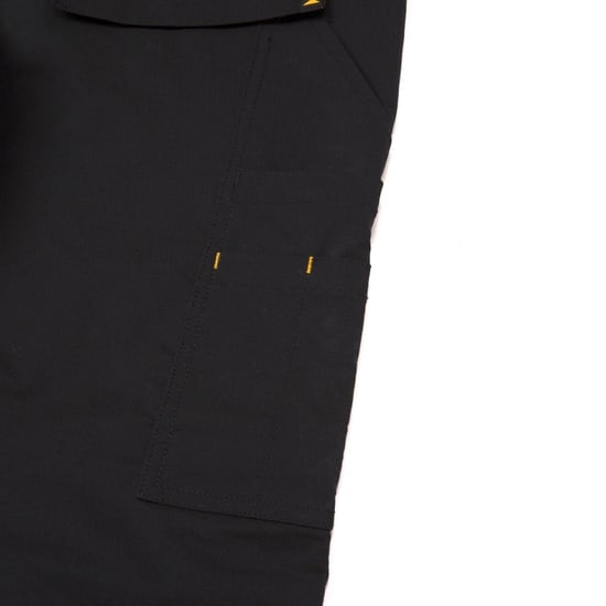 Caterpillar Nexus Knie-Taschen Stretch Baumwolle Herren Schwarze Outdoor-Hosen - Image 6
