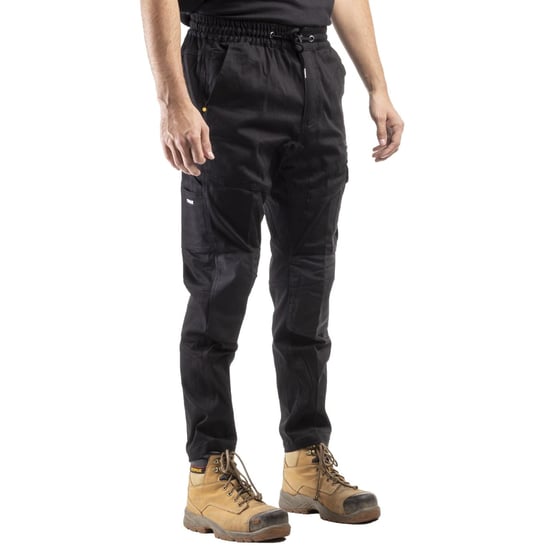 Caterpillar Dynamic Cotton Herren Schwarze Outdoor-Hosen - Image 2