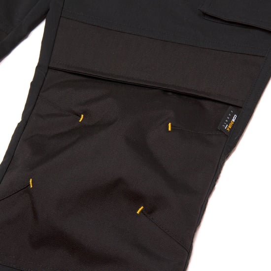 Caterpillar Nexus Knie Tasche Stretch Baumwoll Herren Schwarz Outdoor-Hose - Image 4