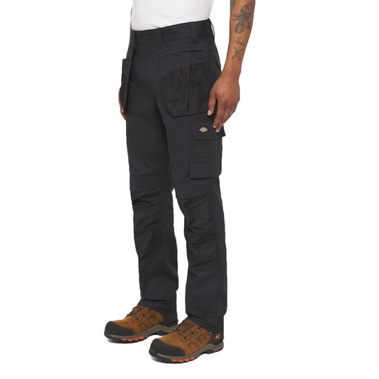 Dickies Multifunktions-Utility-Polyester-Arbeitshose für Herren in Schwarz - Image 1