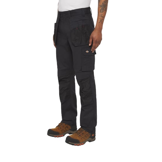 Dickies Multifunktions-Utility-Polyester-Arbeitshose für Herren in Schwarz - Image 6