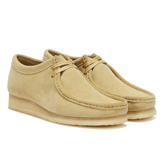 Clarks Wallabee Herren Schuhe Maple - (Beige) - Image 1