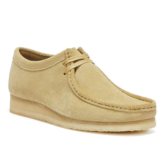 Clarks Wallabee Herren Schuhe Maple - (Beige) - Image 2