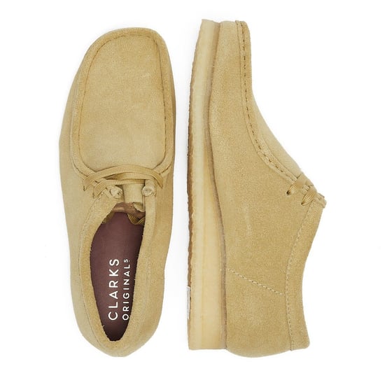 Clarks Wallabee Herren Schuhe Maple - (Beige) - Image 6