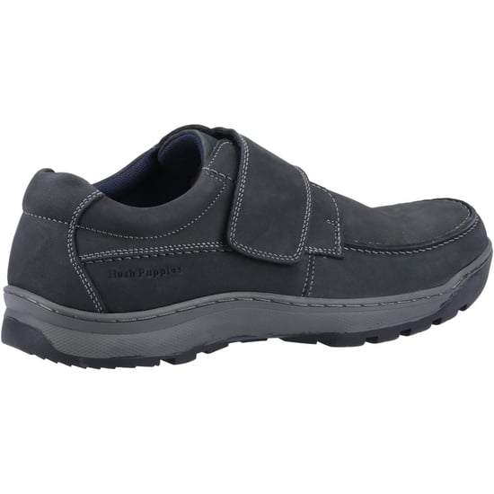Hush Puppies Casper Leder Herren Navy Nubuk Loafers - Image 2