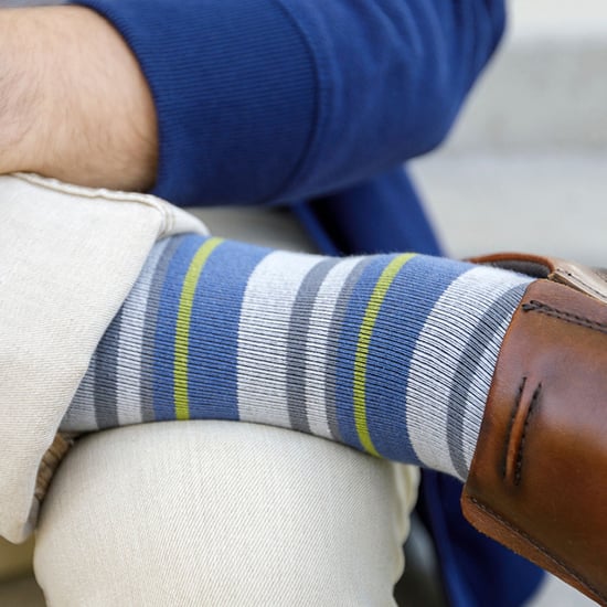 VIM&VIGR - Abgestufte Kompressionssocken 15-20 mmhg für Männer & Frauen | Baumwollsocken für Schwangerschaft, TVT & geschwollene Beine - Heathered Grey - Image 3