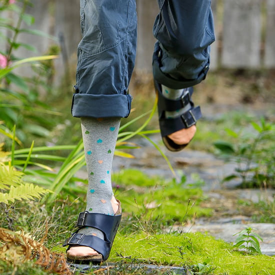 VIM&VIGR - Abgestufte Kompressionssocken 15-20 mmhg für Männer & Frauen | Baumwollsocken für Schwangerschaft, TVT & geschwollene Beine - Heathered Grey - Image 4