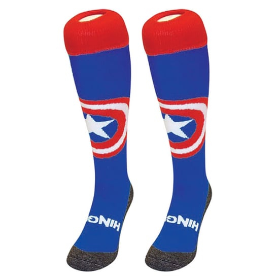 Captain America Lange Socken für Sport | Hingly | Herren & Damen Novelty Socken für Hockey, Rugby & Fußball - Image 5