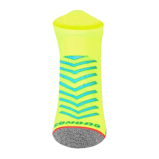Comodo - Hi Viz Running Socken | Leichte Anti Blister Sport Socken - Neongelb - Image 4