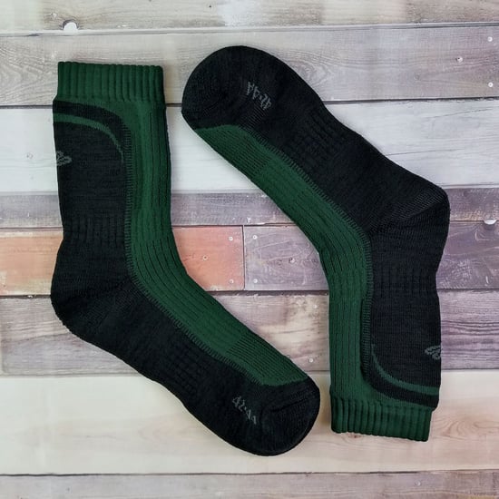 Verstärkte Ferse und Spitze Merinowolle Wandersocken für Herren - Image 3