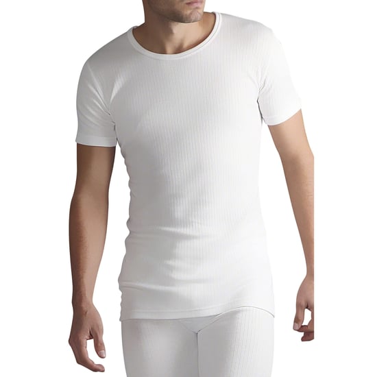 Heat Holders - Herren-Baumwoll-Wärmeunterwäsche Kurzarm-T-Shirt Weste - Image 3