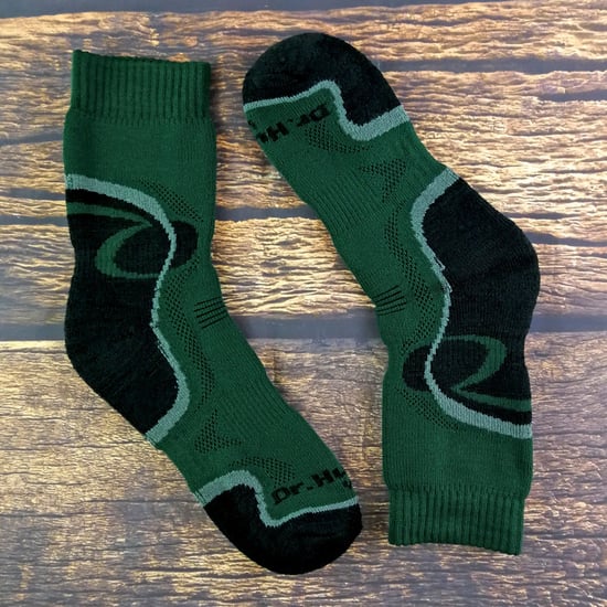 Dr Hunter - Herren dicke warme gepolsterte Sohle Merinowolle thermische Wandern Socken - Image 3