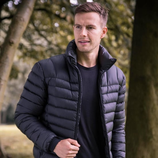 Thermische wasserdichte Fleece gefütterte Herren Pufferjacke Mantel in einer Tasche - Image 4