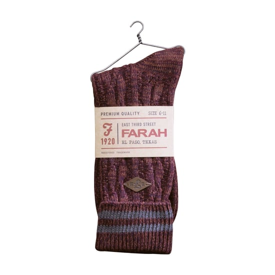 2 Pack Herren Kabel stricken Baumwolle Boot Kleid Socken mit Turn Over Top - Image 2