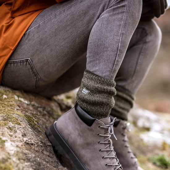 Herren-Wintersocken aus Merinowolle mit verstärkter Ferse und Spitze - Image 3