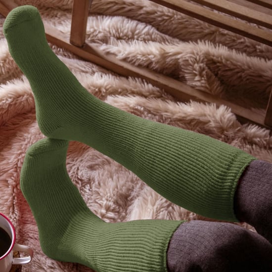 Extra lange Thermo-Socken für Damen in Cerise und Wein von Heat Holders - Image 4