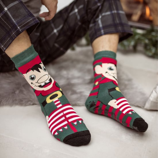 Herren-Damen-Thermo-Weihnachtssocken mit rutschfesten Socken und Greifern - Image 3