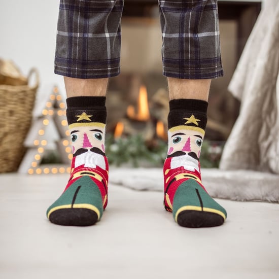Herren-Damen-Thermo-Weihnachtssocken mit rutschfesten Socken und Greifern - Image 4