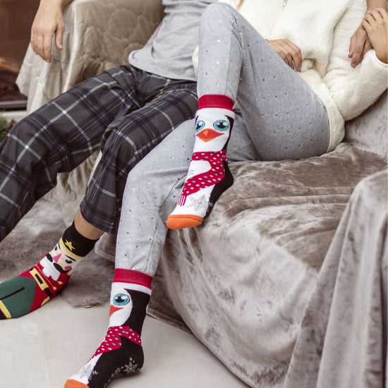 Herren-Damen-Thermo-Weihnachtssocken mit rutschfesten Socken und Greifern - Image 5