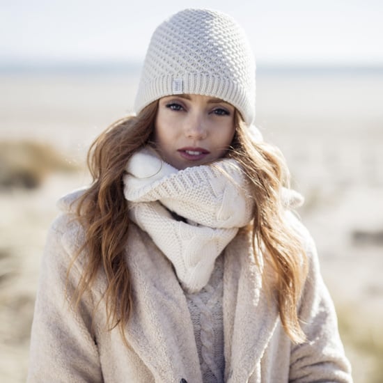 Wärmehalter - Ladies Knit Fleece gefüttert Warm Thermal Beanie Hat - Image 5