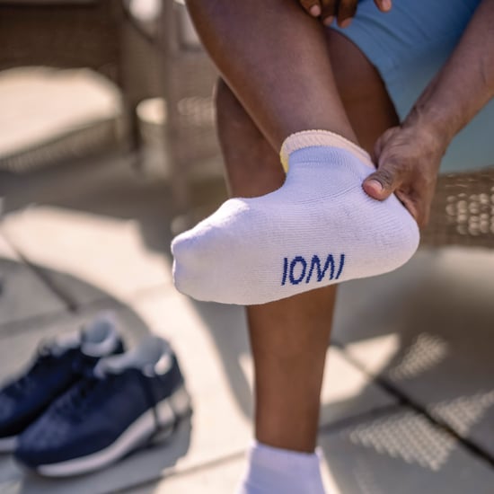 IOMI - 3 Paar gepolsterte Trainer Diabetiker Socken für geschwollene Füße und Knöchel - Image 4