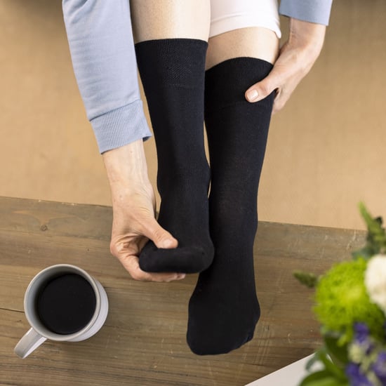 Damen 6er Pack nicht elastische Diabetikersocken mit handgekettelten Zehennähten - Image 5