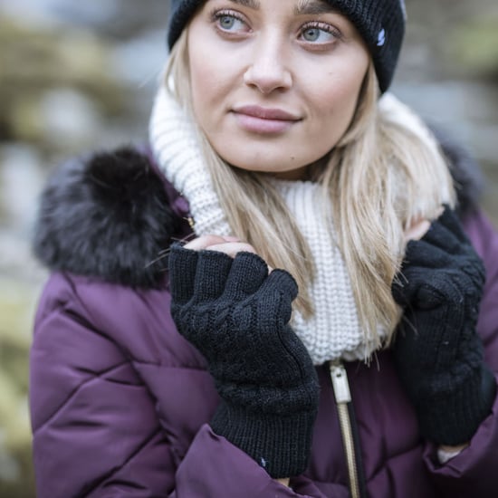 HEAT HOLDERS Damen Winter-Thermo-Fingerlose Handschuhe mit Zopfmuster - Image 4