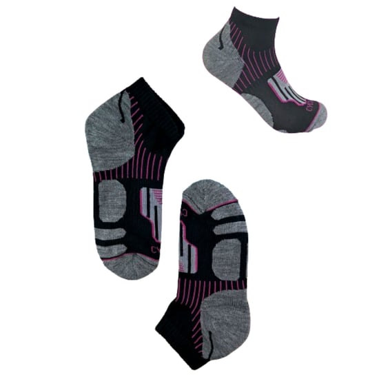 3 Paar Damen Anti Schweiß Knöchel Trainer Sport Socken mit Ferse Polsterung - Image 3
